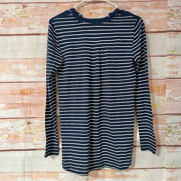 NEW Joules Beatrice Navy Mixed Pattern Top - Picture 8 of 8